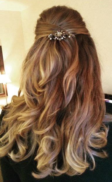 Long hair easy half up half down hairstyles. 2016 Half Up Half Down Prom Hairstyles - Fashion Trend Seeker
