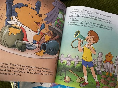 6 Winnie The Pooh Books Disney Hardcovers Etsy