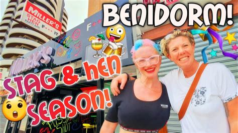 Benidorm Stags And Hens And Jade The Adult Entertainer Youtube