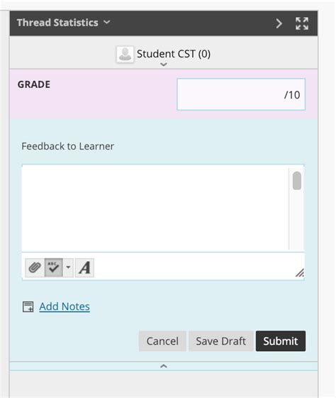 Assigning Grades For Discussion Board Usc Blackboard Help