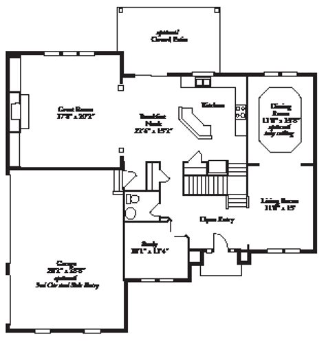 Doverfloorplansupdated1stfloor John Henry Homes John Henry Homes