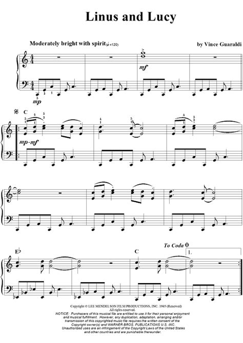 Does anyone know where i can get the sheet music to christmas time is here for the piano for free on the internet? Easy Piano Sheet Music Charlie Brown Christmas - Music Sheet Collection