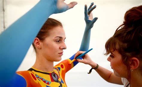 World Bodypainting Festival Models Transformed Into Amazing Artworks