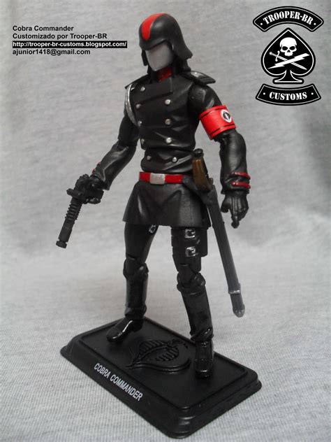 Gi Joe Custom Action Figures Cobra Commander
