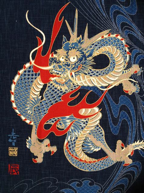 Dragon Style Japanese Dragon Japanese Folk Dragon Art
