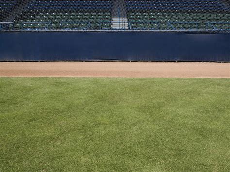 Empty Baseball Field Photograph