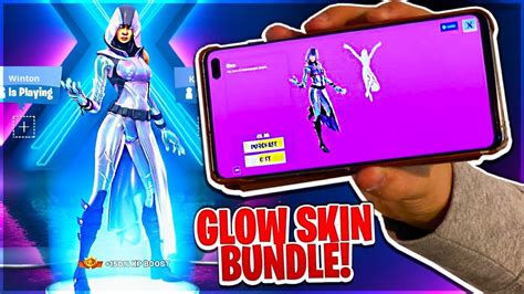 Getting Free Glow Skin Bundle And How To Get It In Fortnite Youtube