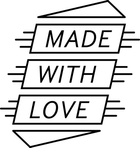 Made With Love Rubber Stamp Handmade Stamps Stamptopia