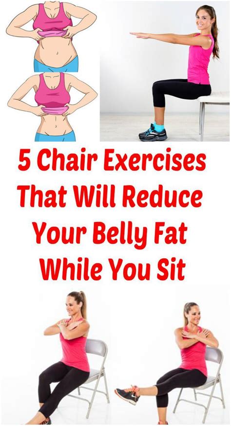 5 Chair Exercises That Will Reduce Your Belly Fat While You Sit If You