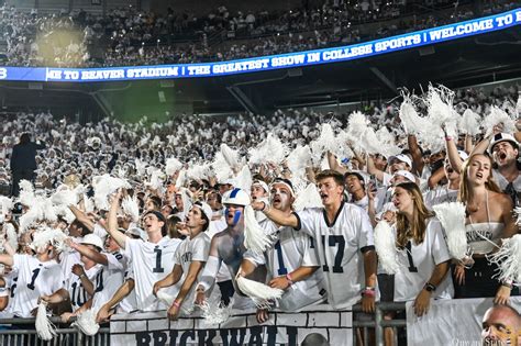 An Ode To Penn State Student Section Paper Tickets Onward State