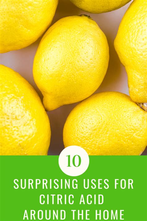 You can also choose from liquid, gel. 10 Surprising Uses for Citric Acid Around Your Home ...