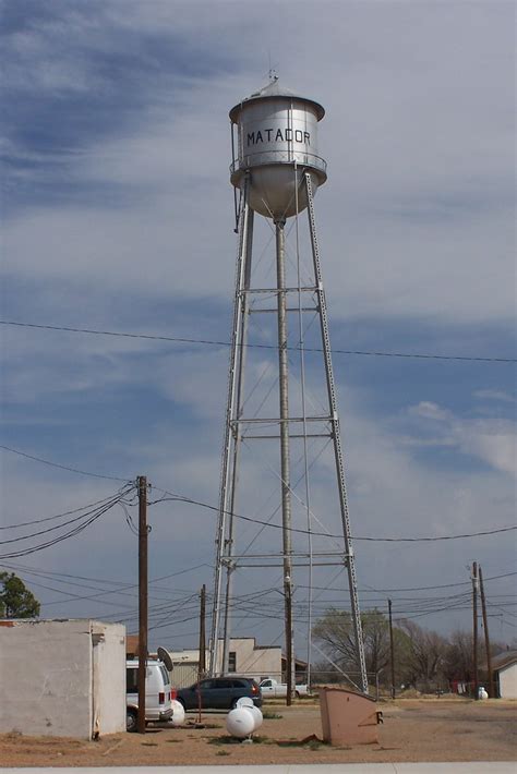 Matador Water Tower Matador Texas J Stephen Conn Flickr