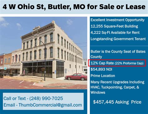 4 W Ohio St, Butler, MO 64730 | Crexi.com