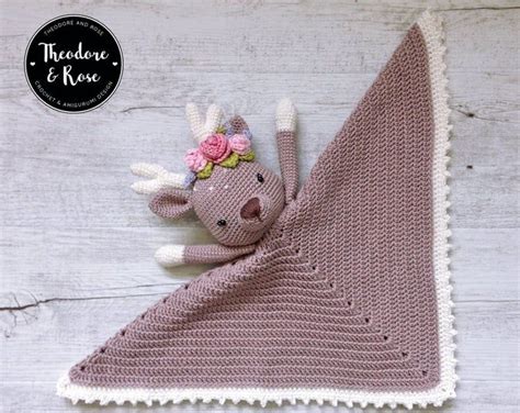 Wee Mouse Lovey Crochet Pattern Instant Download Blankey Etsy