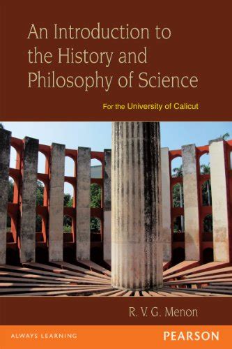 An Introduction To The History And Philosophy Of Science Ebook Menon