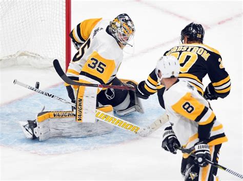 Joakim Nordstrom Bruins Tip Penguins In Overtime Boston Herald