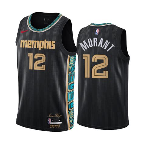 Ja Morant Memphis Grizzlies 2021 City Edition Jersey — Sportswrldd