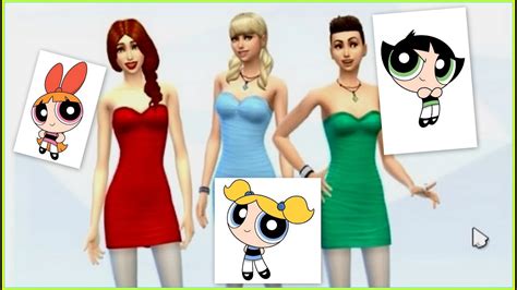 Sims 4 Powerpuff Girls