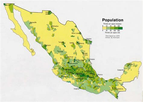Settlement Patterns Demographics Of Mexico