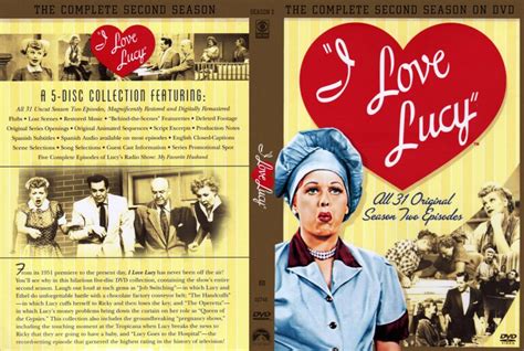 I Love Lucy Season Slim Tv Dvd Scanned Covers I Love Lucy