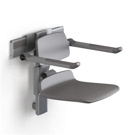 Shower Seat R7450112000 Pressalit Care With Armrests Wall