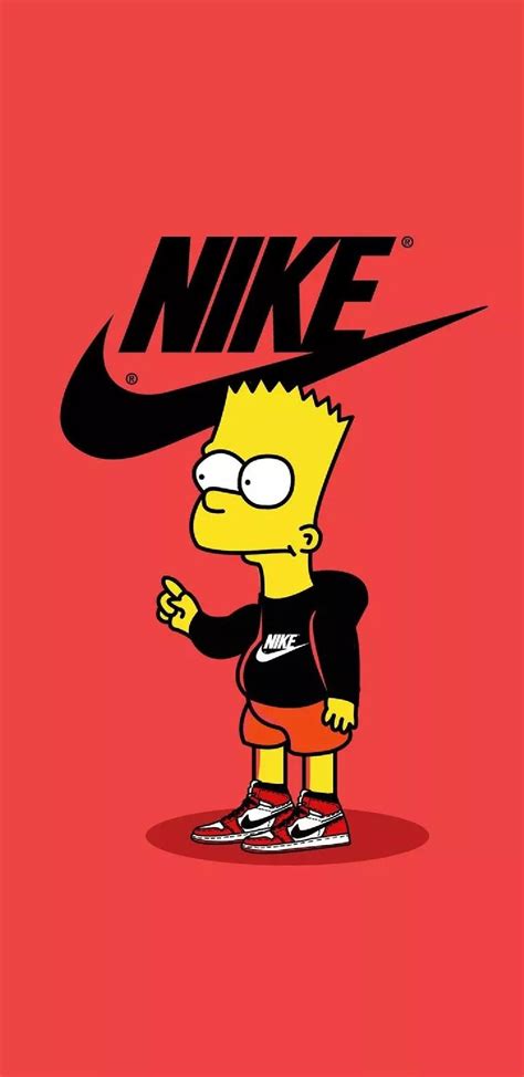 Bart Simpson Nike Wallpapers Wallpaper Cave