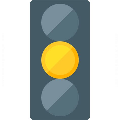 Iconexperience G Collection Trafficlight Yellow Icon