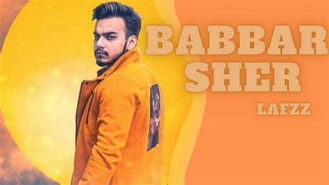 Babbar Sher Jatt Saab Latest Punjabi Song Lafzzmusic Newsong