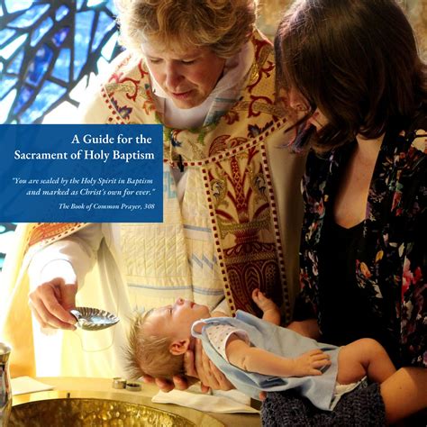 A Guide For The Sacrament Of Holy Baptism By Stdavidsradnor Issuu