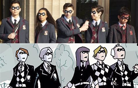 The Umbrella Academy 12 diferencias entre los cómics y la serie de Netflix