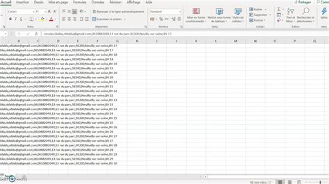 Mettre Au Format Excel Un Fichier Ouvert En Csv Youtube