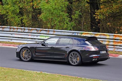 2018 Porsche Panamera Sport Turismo Wagon Spotted With Retractable