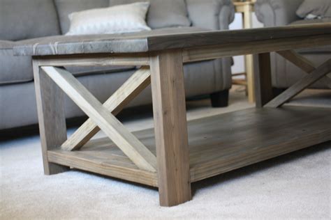 Form rectangular and square are the most common of form rustic coffee table. Ana White | rustic x coffee table - DIY Projects