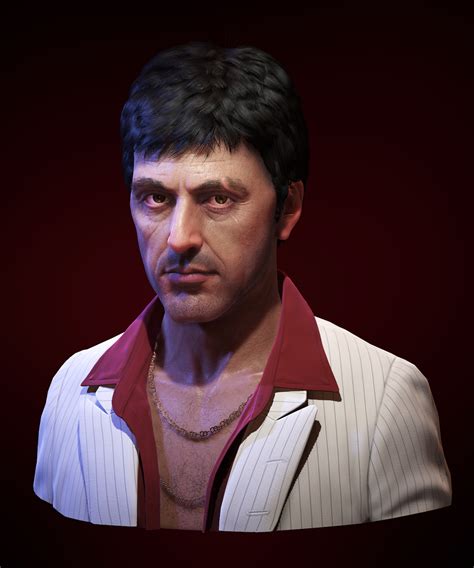 Al Pacino As Tony Montana From Scarface — Polycount