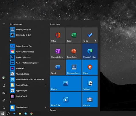 Tổng Hợp 666 Start Menu Background Windows 10 Đẹp Nhất Hiện Nay