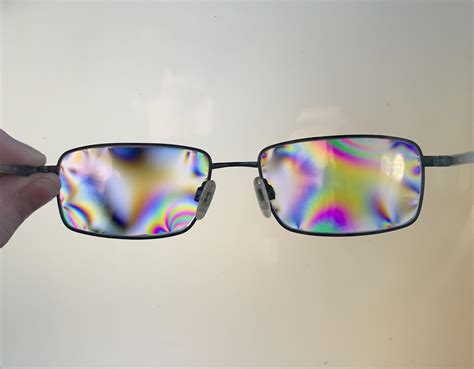 My Glasses Through A Pair Of Sunglasses Rmildlyinteresting