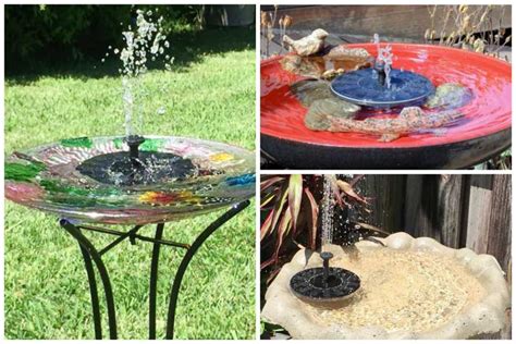 One response to solar water fountain for outdoors. 13 Solar Water Fountain Pump Ideas - Garden Lovers Club