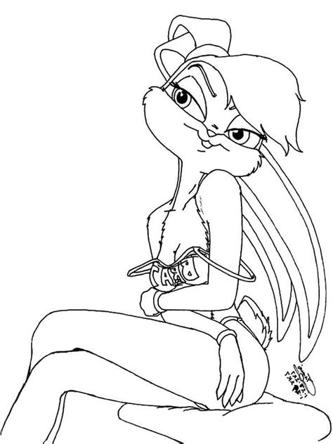 Lola Bunny coloring pages. Free Printable Lola Bunny coloring pages.