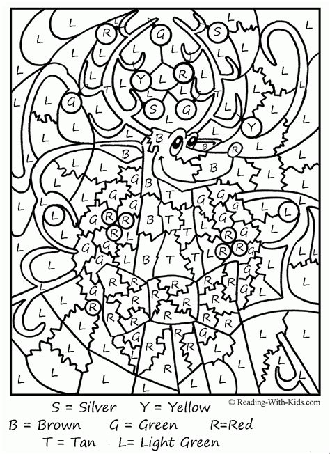 Free Color By Number Coloring Pages For Adults Coloring Home