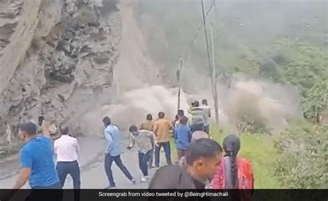 Landslides In Himachal Pradesh 20 In Plains Daily News