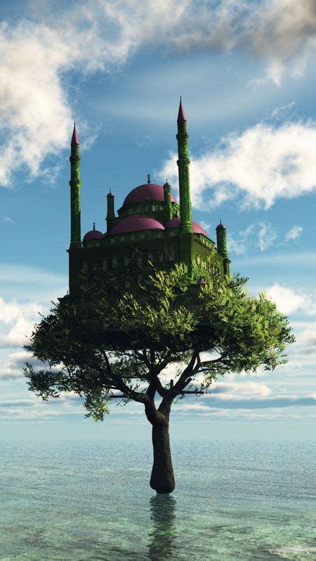 Castle On Tree Wallpaper Download Mobcup