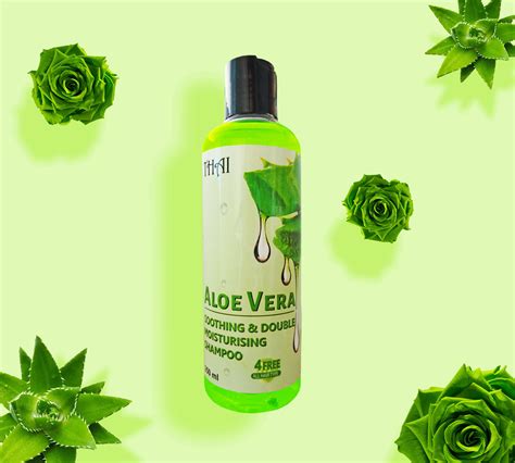 thai aloe vera soothing and double moisturising shampoo 250ml pt prioritas jaya indonesia