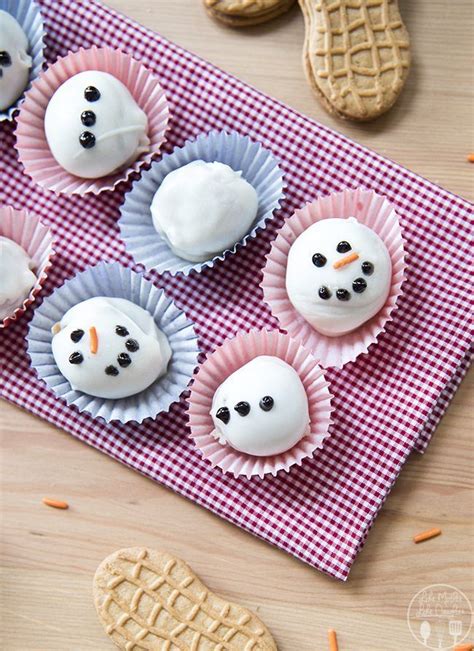 You need only a few ingredients to make these easy peanut repeat until all of the truffles are dipped and decorated. Nutter Butter Snowman Truffles - These adorable nutter butter cookie and cream cheese truffles ...