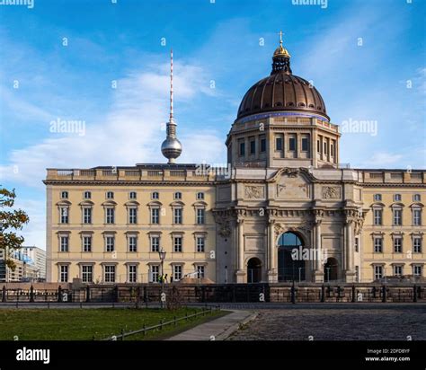 Berliner Schlossberlin Palace Reconstruction As Humboldt Forum New Use