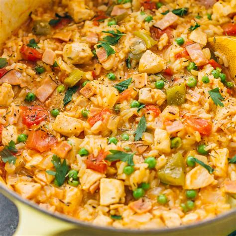 One pot chicken and rice dinner - savory tooth