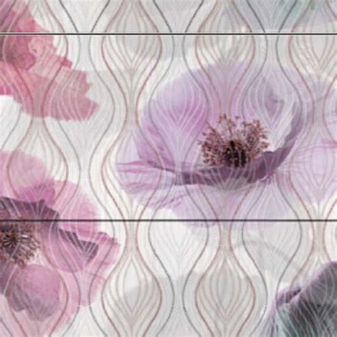 Ceramic Floral Tiles Texture Seamless 19214