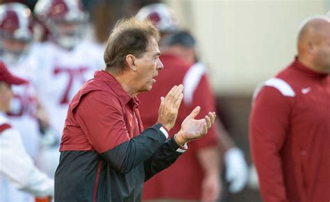 Nick Saban Discusses Approach With Only One Scholarship Running Back