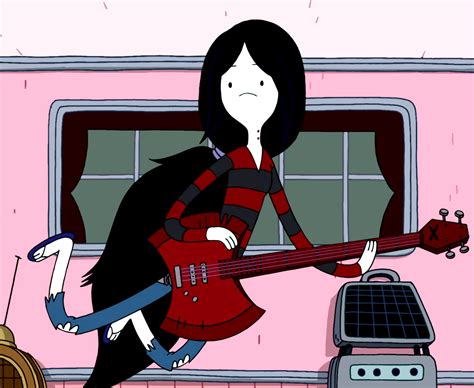 Image S2e1 Marceline And Her Ax Bass Png Adventure Time Wiki Fandom Powered By Wikia