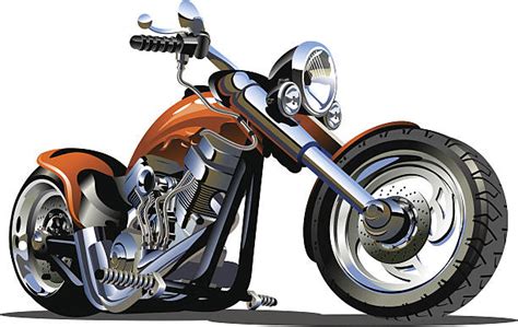 Chopper Motorcycle Illustrations Royalty Free Vector Graphics And Clip