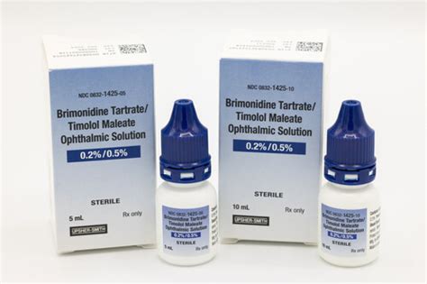 Upsher Smith Expands Ophthalmic Portfolio With Launch Of Brimonidine Tartrate And Timolol